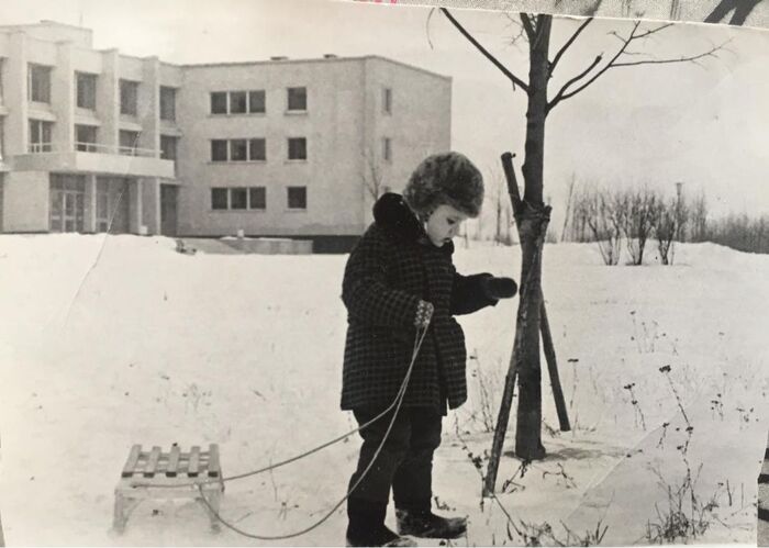 Зима в Москве. 1972 год
