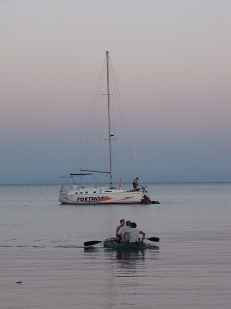 Evening in the yacht club of Evpatoria - My, Crimea, Evpatoria, Black Sea, Yacht