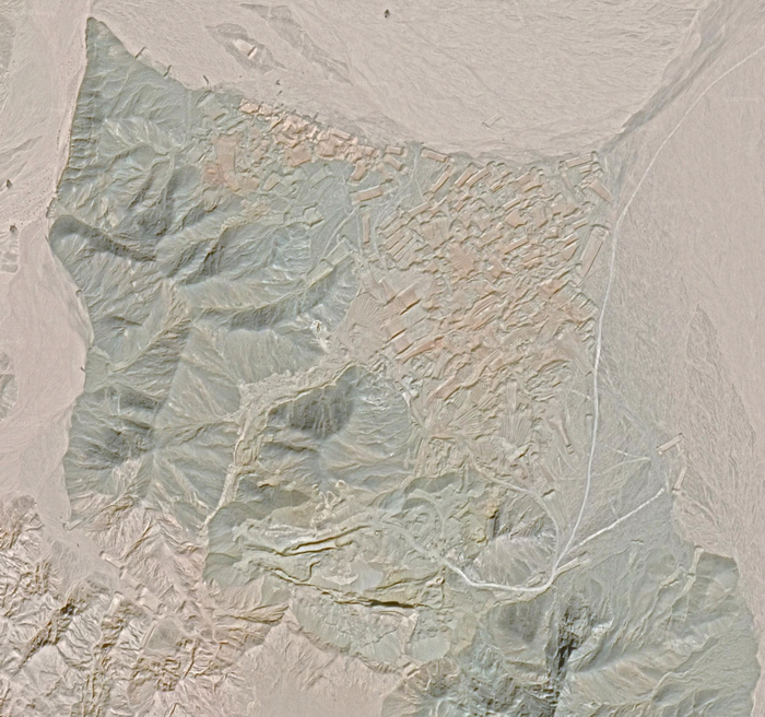 Что это за место в пустыне?