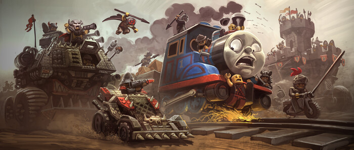 LEGO , ArtStation, LEGO,  , 