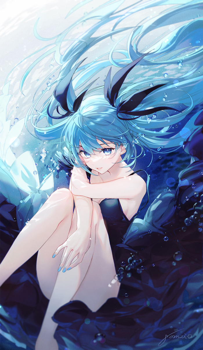  ... , Anime Art, , , Hatsune Miku, Vocaloid, Gomzi