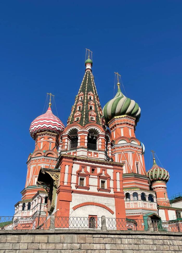 GOOD MORNING! St. Basil's Cathedral. 07/16/2022 - My, The photo, Nature, Travels, Past, Moscow, Kremlin, sights, the Red Square, Monument, Museum, Temple, Church, Bridge, Architecture
