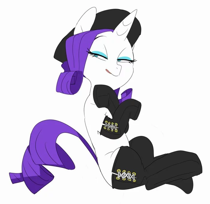 Fashion Raritka - My little pony, Art, Rarity, Baigak