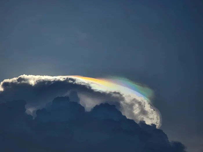 Rainbow clouds are a rare optical phenomenon. - Article, Clouds, beauty, Nature, Facts, Longpost, Rainbow, Optical phenomenon