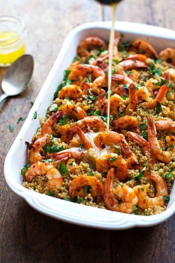 quinoa shrimp recipe - Recipe, Quinoa, Shrimps, Longpost