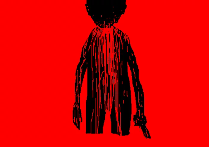 Everything is red. 2 - My, Graphics, Illustrations, Digital, Comics, Red, Zen, Mouse, Paint, Suicide Guy, Suicide