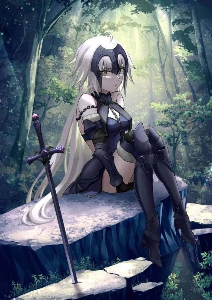 Hold Jeanne))) - Anime, Fate, Fate grand order, Anime art, Jeanne alter