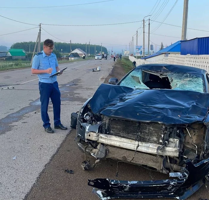 Deadly strike in Bashkiria - Justice, Bashkortostan, Road accident, Crash, Death, Negative