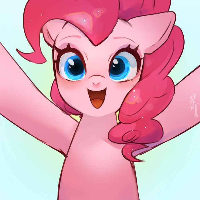    My Little Pony, Ponyart, Pinkie Pie, Hosikawa