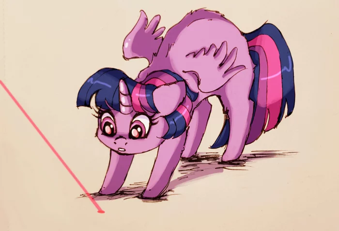 Target detected - My little pony, PonyArt, Twilight sparkle, Buttersprinkle