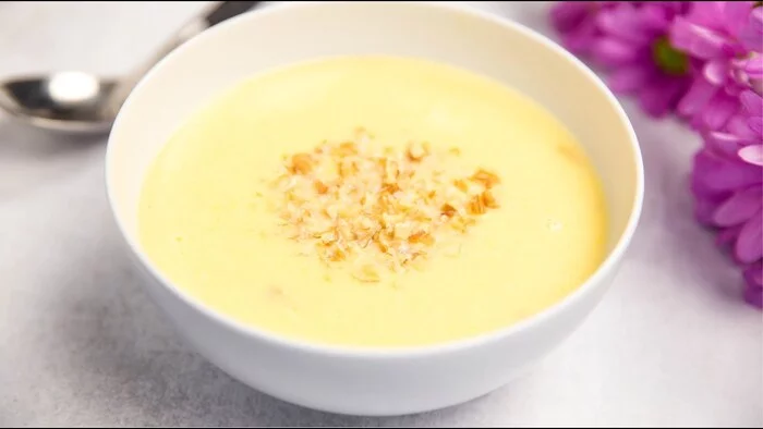 Cheese soup with smoked chicken - My, Cooking, Recipe, Preparation, Video recipe, Dinner, Video, Youtube, Cheese soup