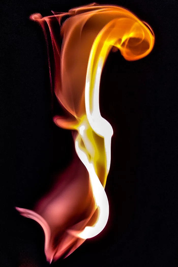 What do you see in this picture? - Fire, Cutter, Flame, Mobile photography, Longpost