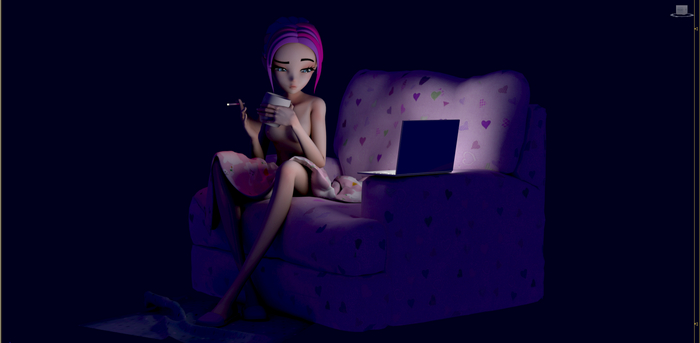   3D, , , 3ds Max, Sketchfab