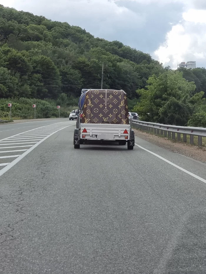 Trailer and fashion: is there a compromise? - My, Auto, Fashion, Louis vuitton, Краснодарский Край, Longpost