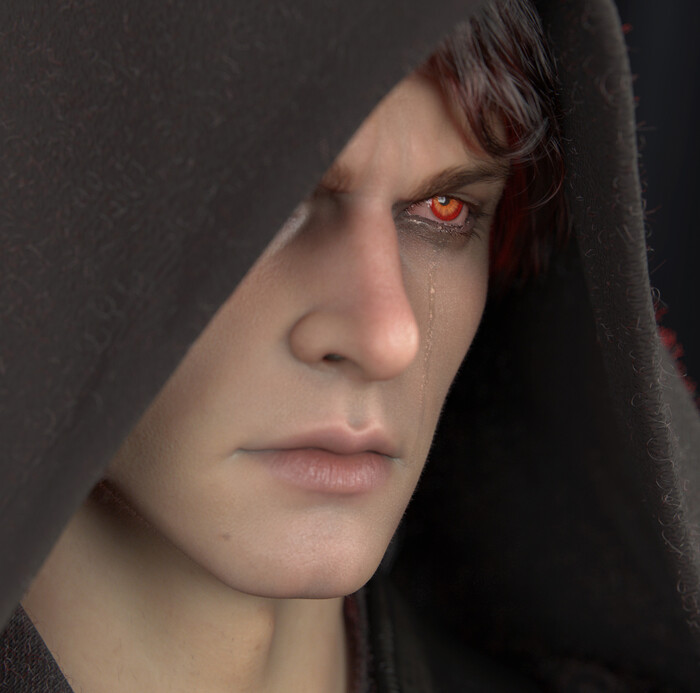 Anakin's fate , ArtStation, Star Wars,  ,  , 3D, Ed Pantera, 