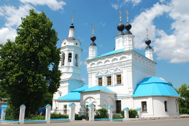 The oldest church in Russia. Church of the Intercession of the Most Holy Theotokos What's on the Moat - My, Temple, Travel across Russia, sights, Orthodoxy, Church, Architecture, Kaluga, Video, Youtube, Longpost