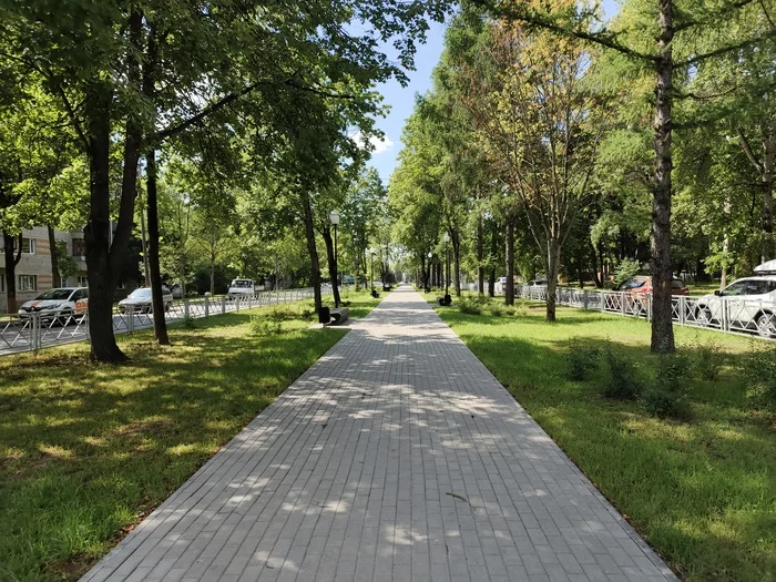 Obninsk from MiG-21 to MiG-29 - My, sights, Architecture, Nature, Monument, Mobile photography, Obninsk, City walk, Longpost