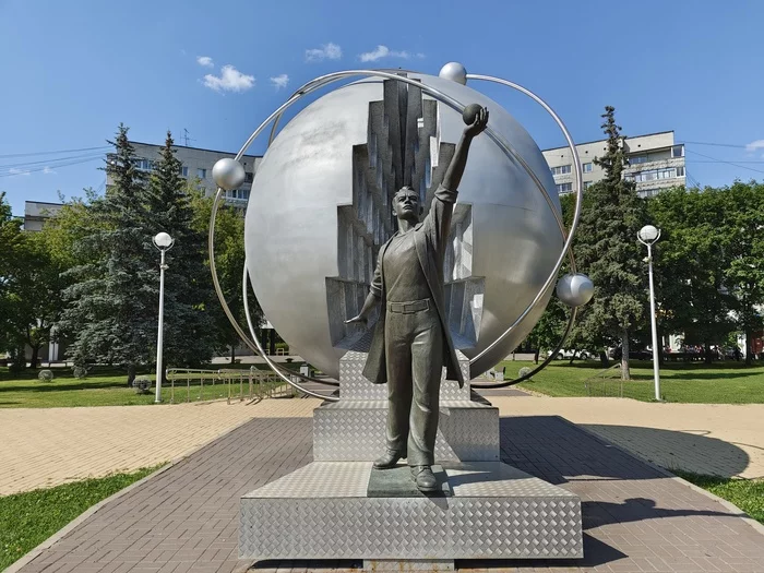 Obninsk from MiG-21 to MiG-29 - My, sights, Architecture, Nature, Monument, Mobile photography, Obninsk, City walk, Longpost