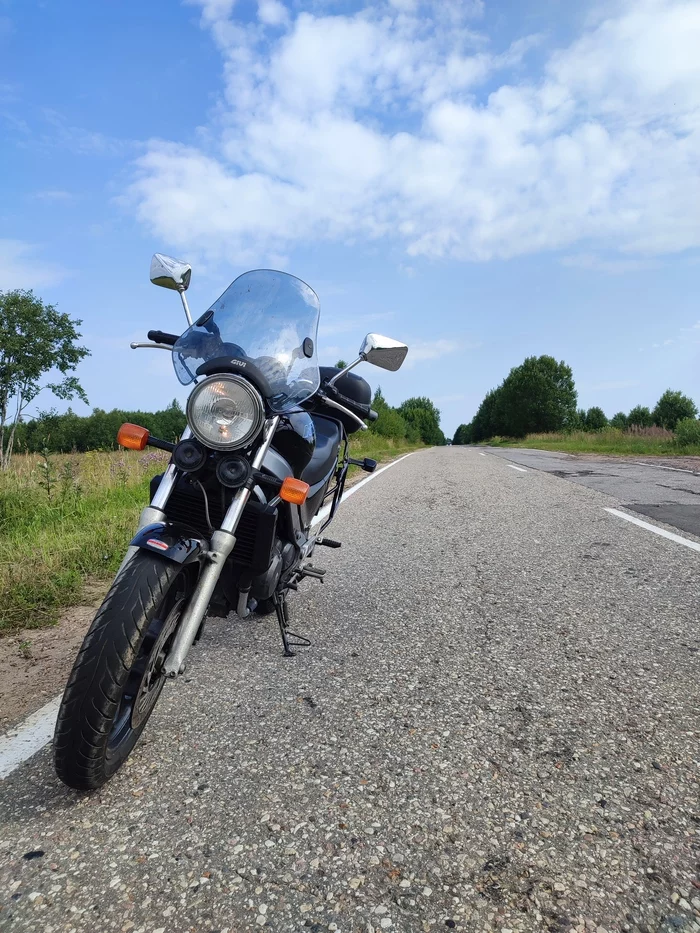 Interesting nearby - My, Moto, Travel across Russia, Village, Forest, Honda, Longpost