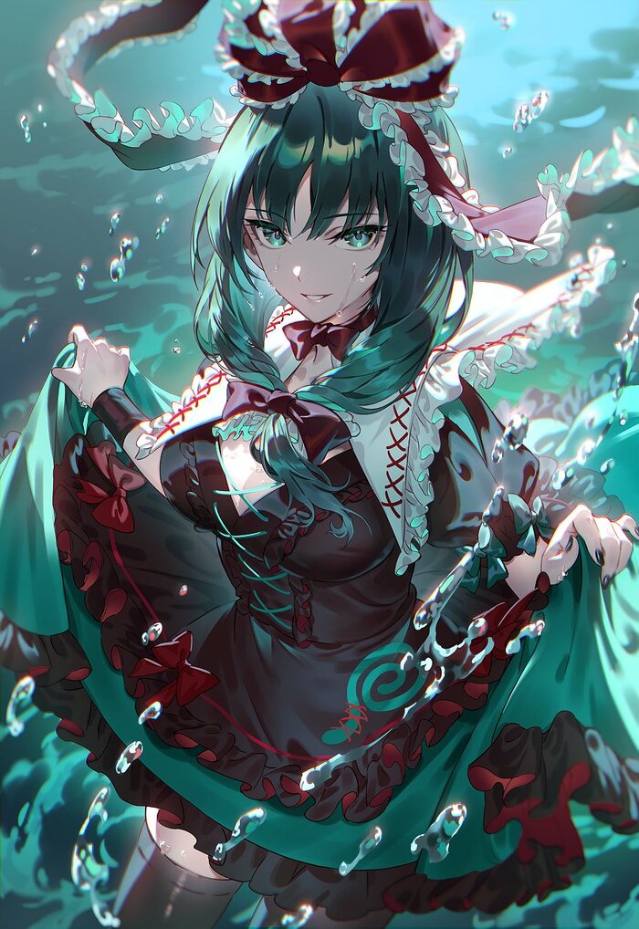 Kagiyama Hina Touhou, Kagiyama Hina, , Anime Art, Uu uu zan, 