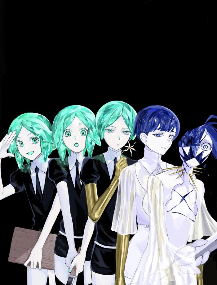 Phosphophyllite - Арт, Аниме, Anime Art, Houseki No Kuni, Phosphophyllite