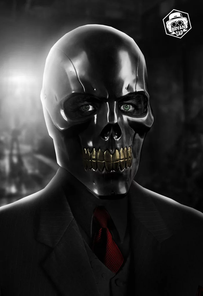 Black Mask - Black Mask, Bryanzap, Арт, DC Comics