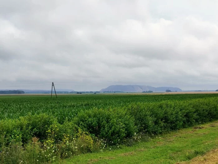 Belarusian mountains - My, Belaruskaliy, Soligorsk, Mobile photography, The photo, Summer