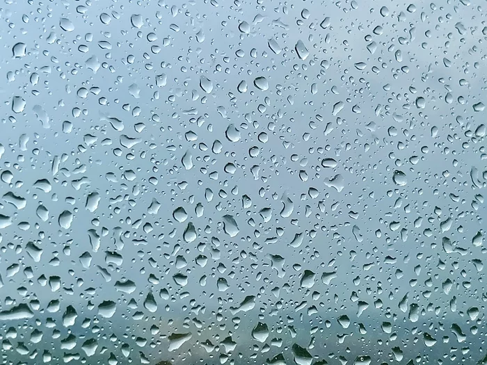 Drops on the window - My, Rain, Drops, Window, The photo, Mobile photography, iPhone