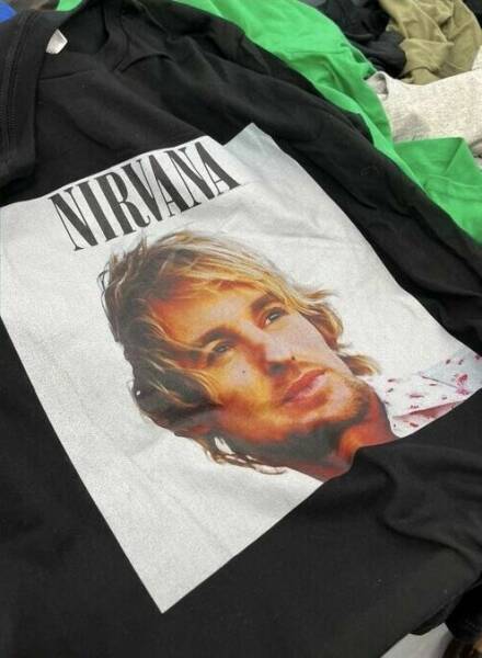 As Kurt Cobain said: WOW! - Kurt Cobain, Nirvana, Owen Wilson, Jacket Bain