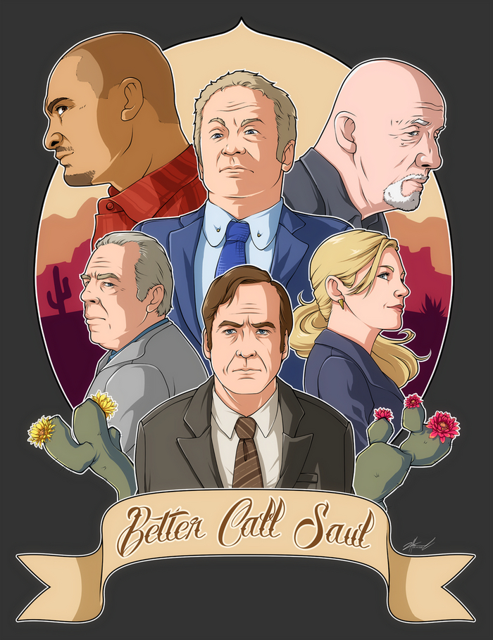 Better Call Saul art , , Breaking Bad,   , 