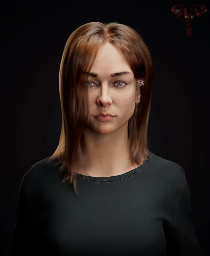 Ingrid Olerinskaya - My, 3D, Zbrush, Autodesk Maya, Longpost