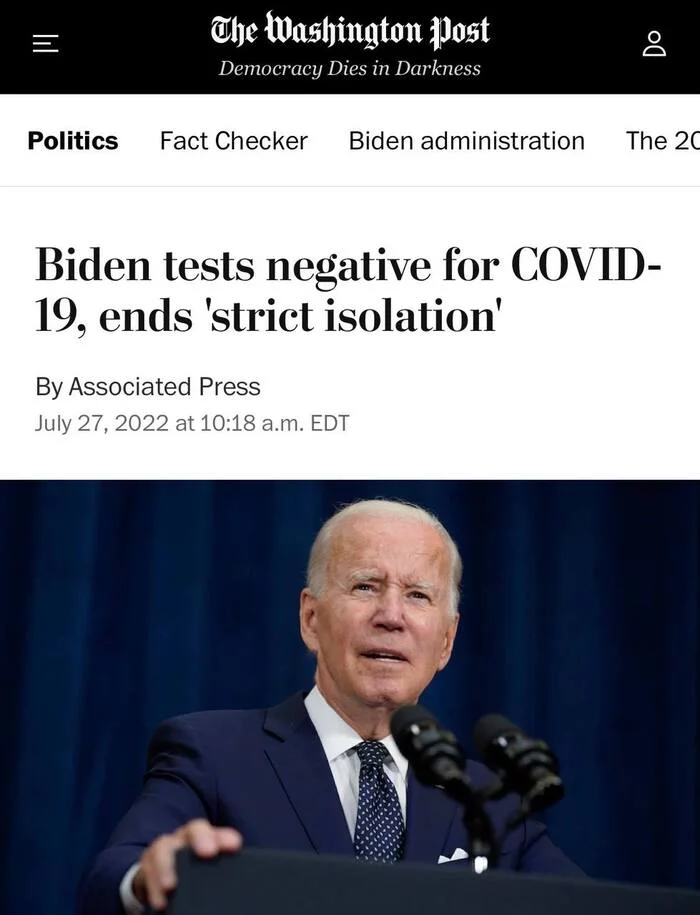 Biden is everything - Politics, Joe Biden, Coronavirus, Interesting, West, Pandemic