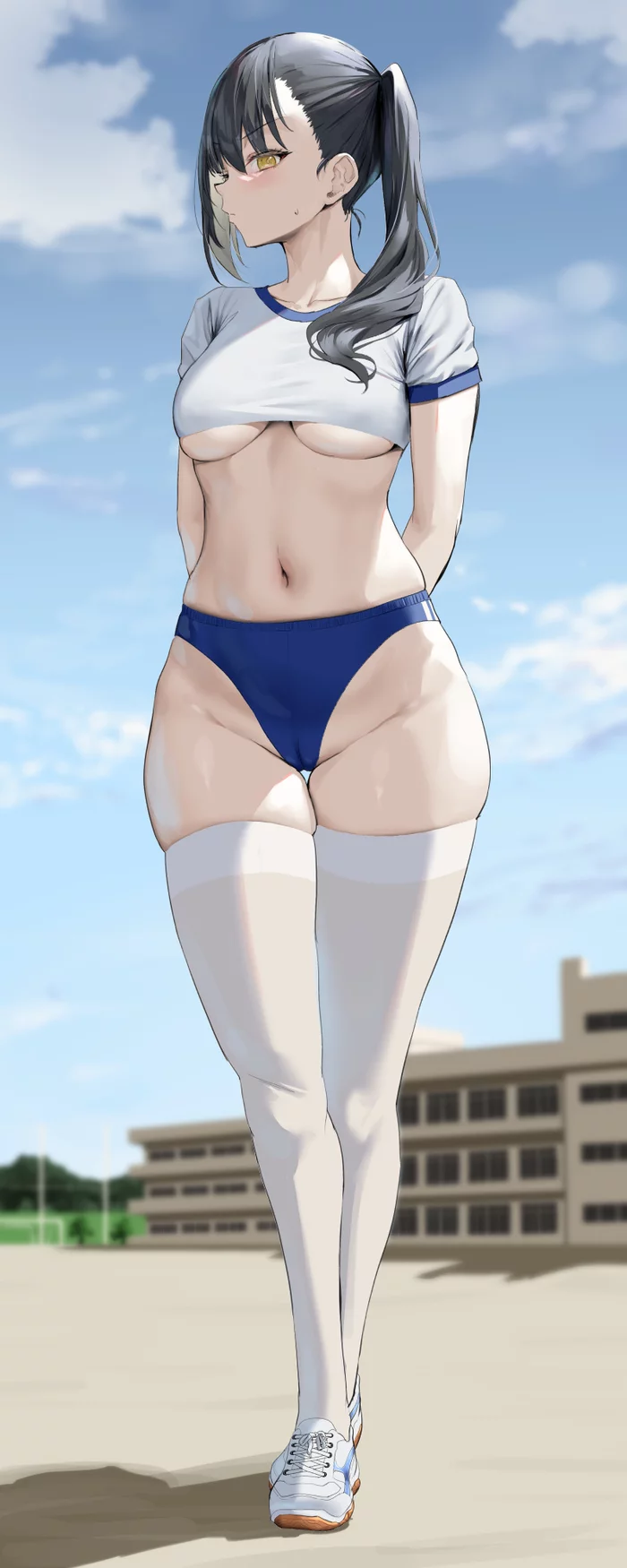 Anime girl - NSFW, Anime art, Anime, Drawing, Longpost