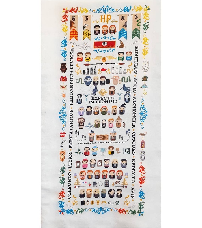 Вышивка по Гарри Поттеру