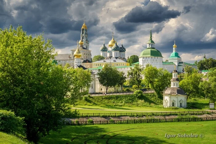 After the rain - My, The photo, Trinity-Sergius Lavra, The clouds, Sergiev Posad