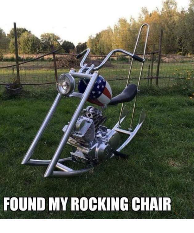 cool childhood - Children's rocking chair, Rocking chair, Harley-davidson