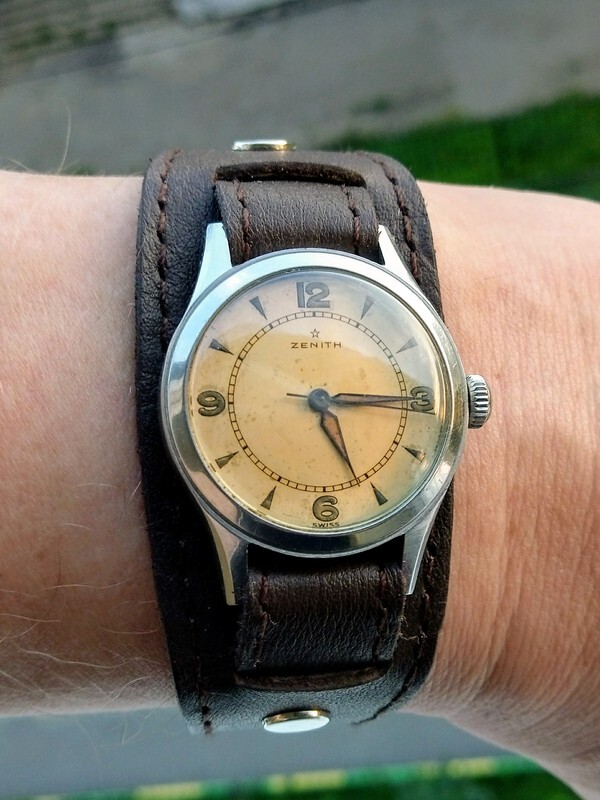 Vintage watch: 75 years in the making - My, Vintage, Clock, Wrist Watch, Swiss watches, Mechanical watches, Longpost