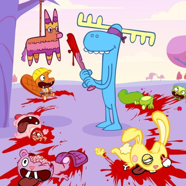 А вы помните этот добрый детский мультфильм? - Happy Tree Friends, Мультсериалы, Длиннопост