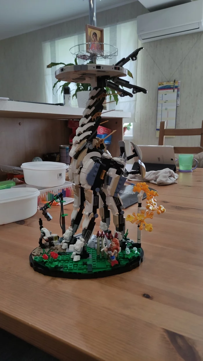 LEGO Horizon Forbiden West: Длинношей 76989 - Моё, LEGO, Конструктор, Playstation, Horizon Zero Dawn, Horizon forbidden west, Длиннопост