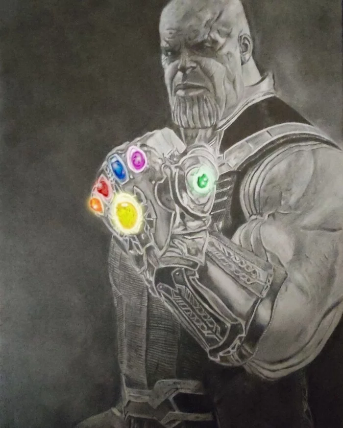 The most famous titan of our time, Thanos - Thanos, Infinity Gauntlet, Marvel, Supervillains