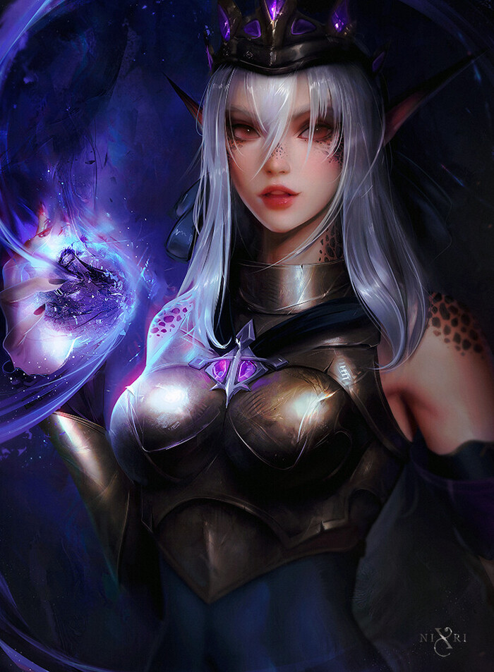 Ililythe Iceblood , ArtStation, , , Nixri