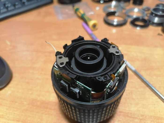 Разборка и ремонт китовых Nikkor 18-55 DX ED и VR Объектив, Ремонт, Сообщество ремонтеров, Длиннопост