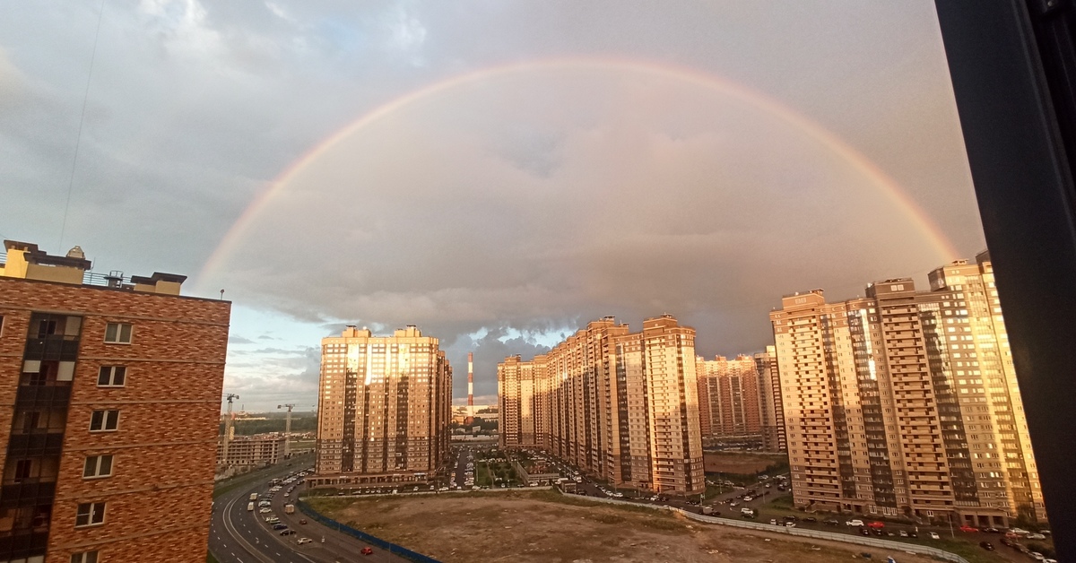 Радуга санкт. Парнас район.