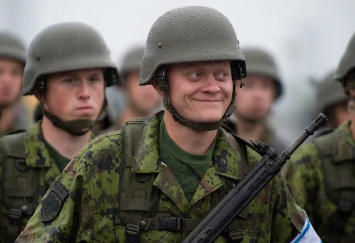 Real Estonian soldier - Humor, Army, Politics, Estonia, The soldiers