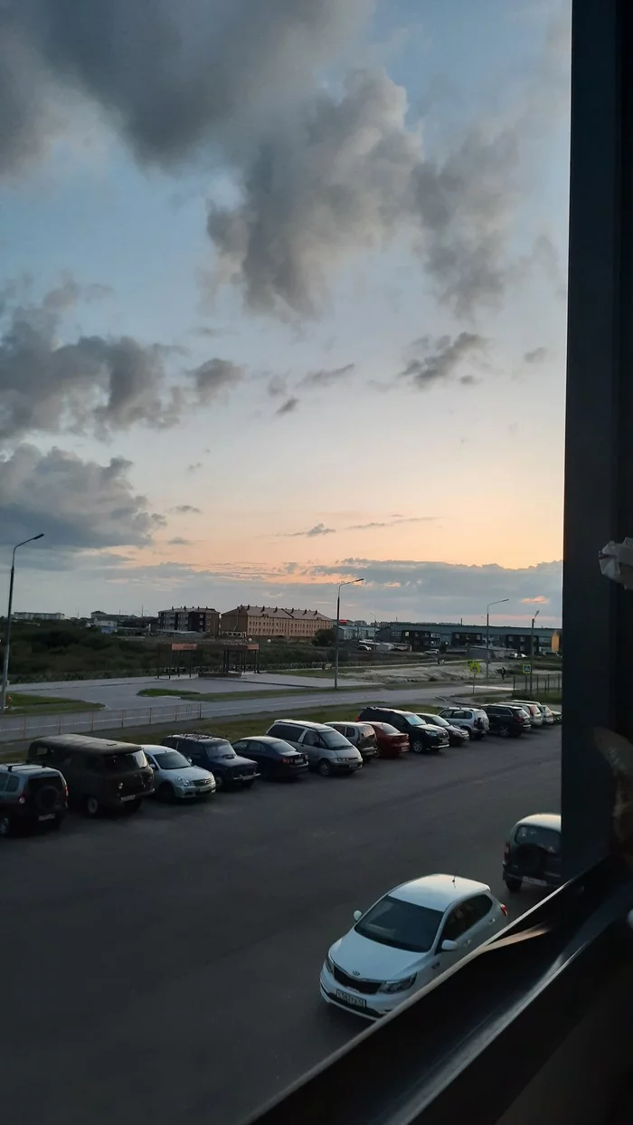 Just - My, Car, Sunset, Asphalt, Night, Evening, Clouds