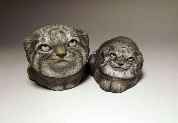 Reply to the post Stone manuls - Pet the cat, Pallas' cat, Small cats, Cat family, The photo, A rock, Art, Stone carving, Longpost, Reply to post