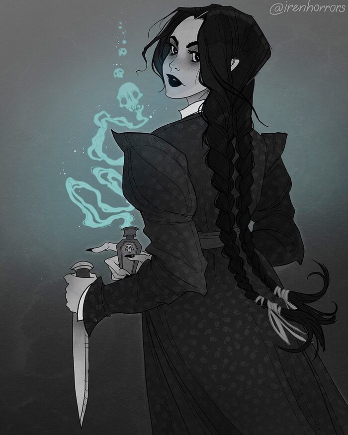 Wednesday Addams ,  ,  , IrenHorrors