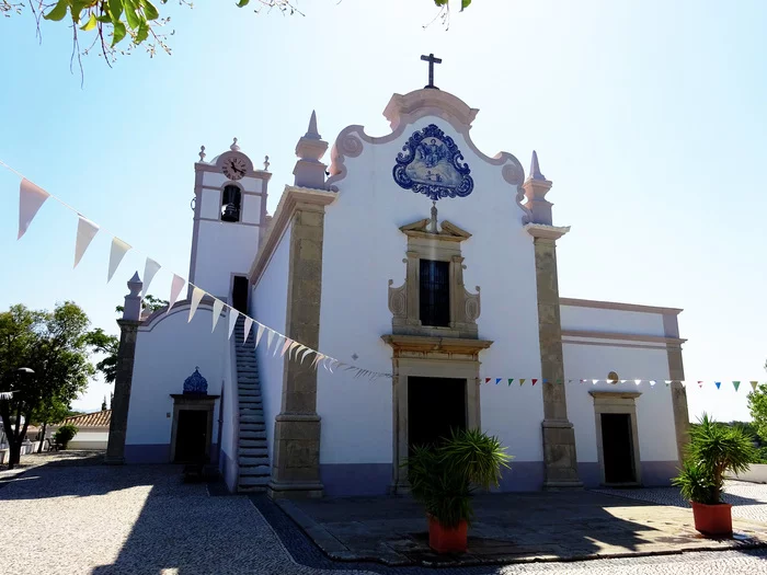 Church of St. Lawrence in Almancil - My, Travels, Portugal, Algarve, Temple, Architecture, Azulejo, Gzhel, Religion, The photo, Longpost