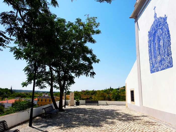 Church of St. Lawrence in Almancil - My, Travels, Portugal, Algarve, Temple, Architecture, Azulejo, Gzhel, Religion, The photo, Longpost