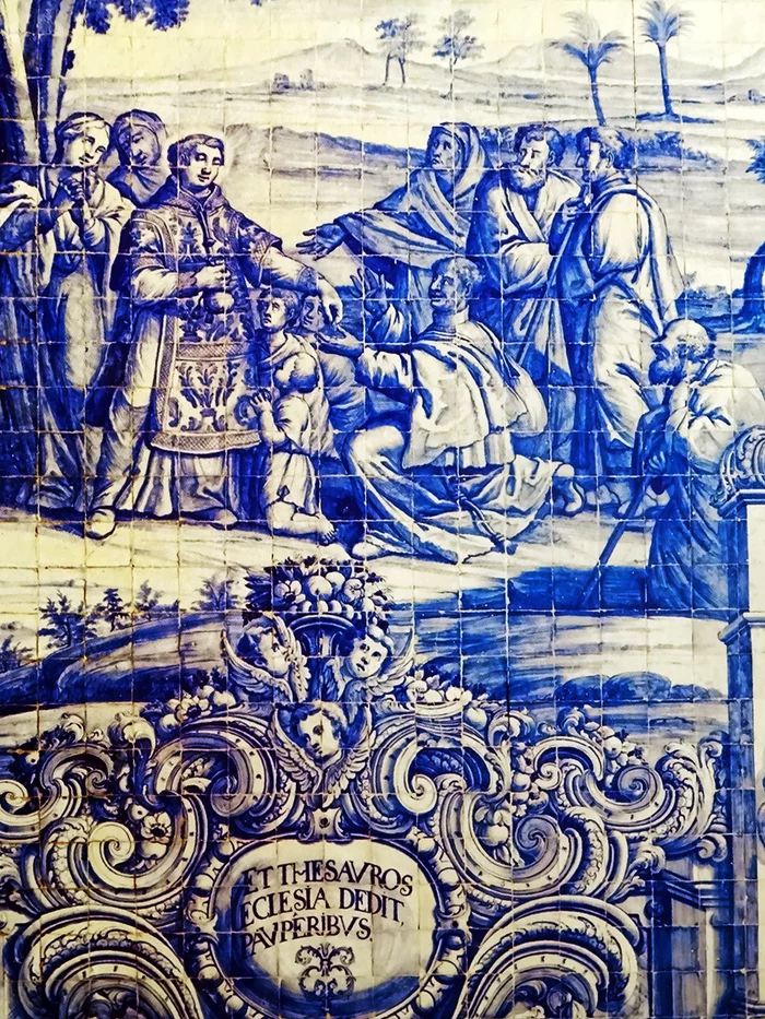 Church of St. Lawrence in Almancil - My, Travels, Portugal, Algarve, Temple, Architecture, Azulejo, Gzhel, Religion, The photo, Longpost